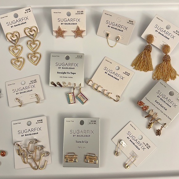 Sugarfix by BaubleBar Lot of 14 Assorted Accessories - Picture 4 of 5